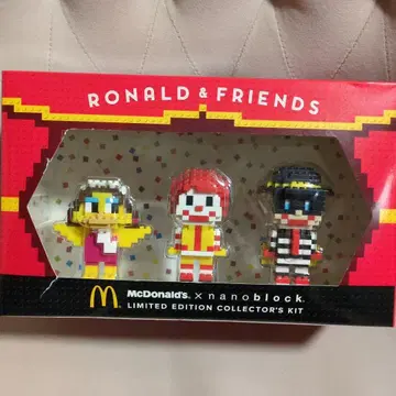 맥도날드 45주년 한정판 나노 블록