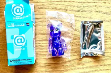 베어브릭 시리즈 51 파랑귀 클리어 블루 시크릿