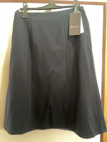 Reflect 블랙 미디 스커트 13/LL 봄/가을