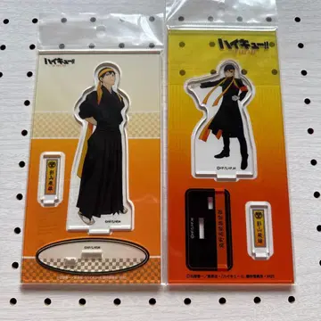 하이큐 카게야마 토비오 가쿠란 응원단 아크릴 스탠드 2종 세트