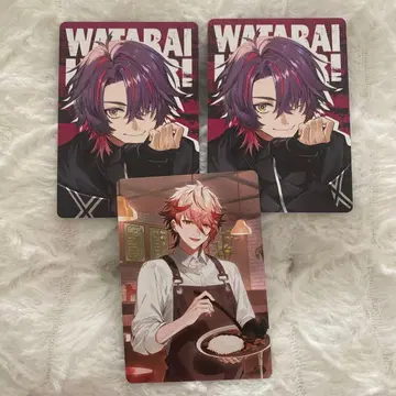 니지산지 VOLTACTION 카드 카레 와타라이 히바리 세라프