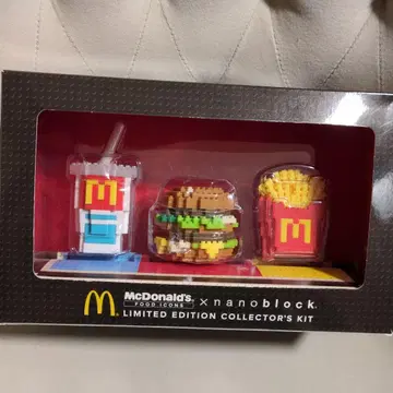 맥도날드 xnano 블록 한정판 컬렉터즈 키트