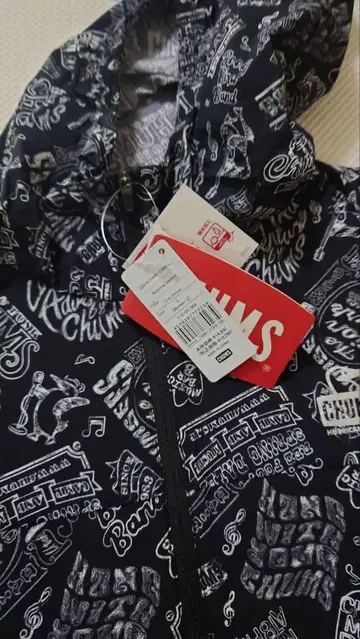 CHUMS 우먼 그래픽 프린트 러닝 자켓 L