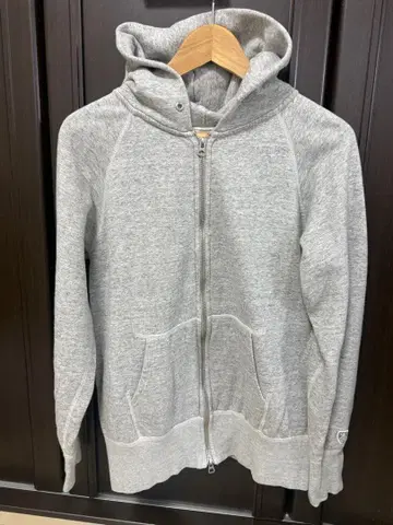 ORCIVAL 그레이 풀 집업 후드티 4