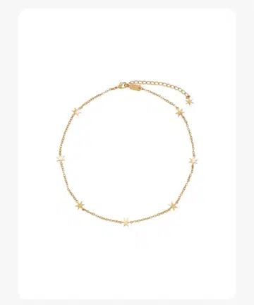 33club 미니 헥사그램 초커 골드