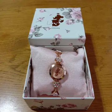 Disney 꽃 모티브 손목시계