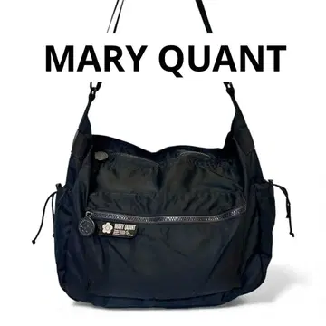 MARY QUANT 마리콴트 나일론 숄더백 대용량