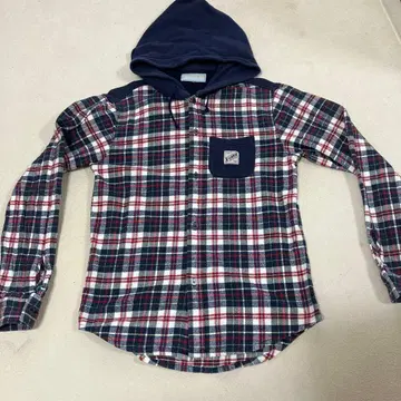 X-LARGE 플란넬 셔츠 후드티