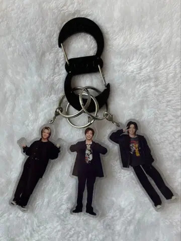 Number_i 카라비너 포함 아크릴 키링