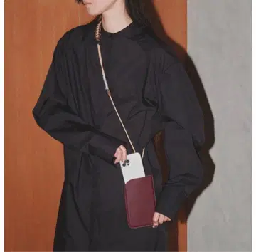 투데이풀 Useful Cord Case 버건디