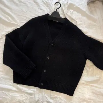 AURALEE (오라리) 가디건 블랙