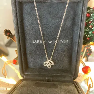 HARRY WINSTON 미니 릴리 플라티나 펜던트