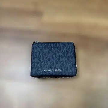 MICHAEL KORS 접이식 지갑 다크 블루