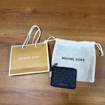 MICHAEL KORS 접이식 지갑 다크 블루