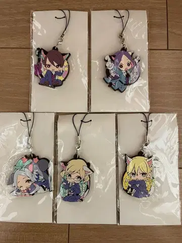 미개봉 새상품 마계왕자 ZERO-SUM 오리지널 러버 스트랩 세트