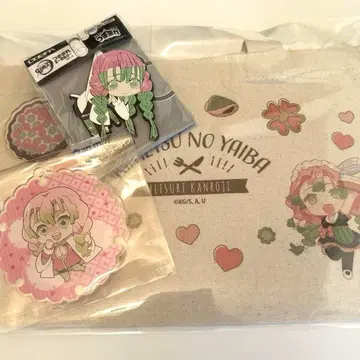 귀멸의 칼날 칸로지 미츠리 런치 토트백 & 키링