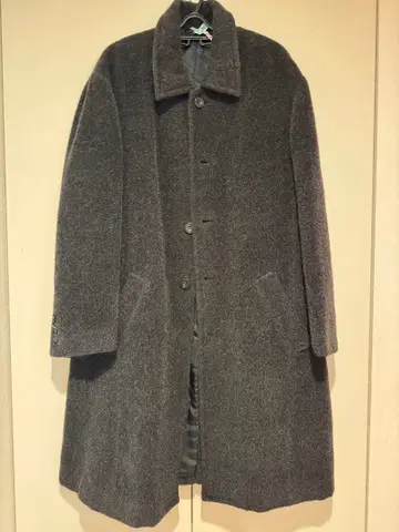 꼼사데모드 그레이 롱 코트