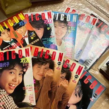 오리콘 1986년 잡지 모음