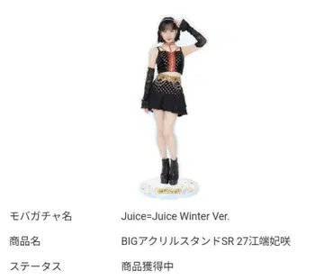 Juice=Juice 에바타 히사키 모바가챠 BIG 아크릴 스탠드