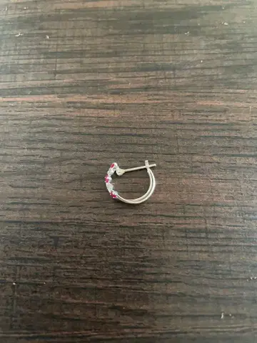 pepe 후프 귀걸이 1.3cm 한쪽 새상품급