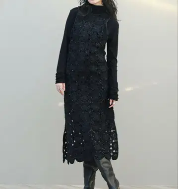 [ The rejoice ] 새상품 미사용 2WAY 몰 레이스 원피스