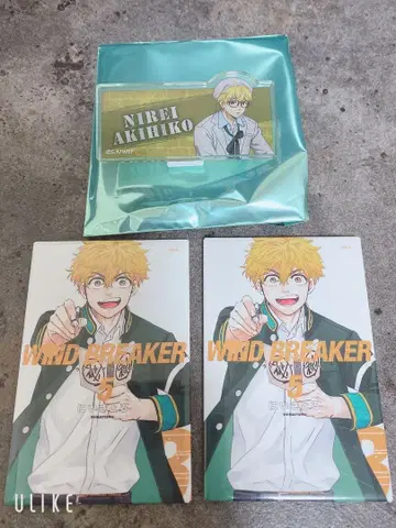 WIND BREAKER 니이 네임 배지 스퀘어 캔 배지