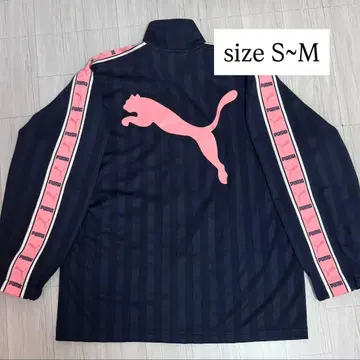 PUMA 저지 푸자 겉옷 네이비 핑크 S~M