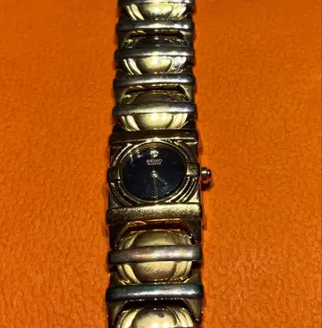 빈티지 SEIKO 손목시계 골드 블랙 쿼츠