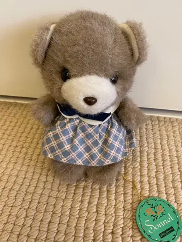 쇼와 레트로 선애로우 봉제 인형 소네트 곰 새상품
