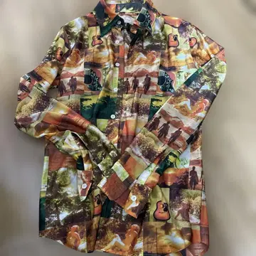 pbd 긴팔 패턴 셔츠