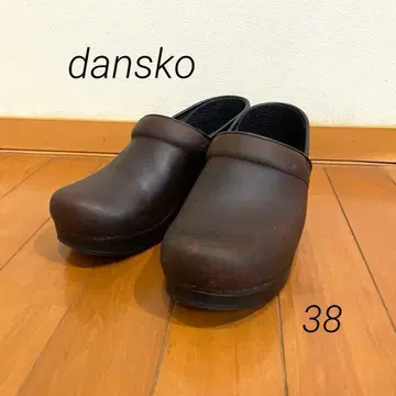 dansko 단스코 프로페셔널 앤티크 브라운 38