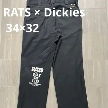 RATS Dickies 워크 팬츠 34 x 32 그레이