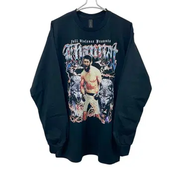 캄잣 초마예프 UFC MMA [ L 사이즈 ] 긴팔 블랙