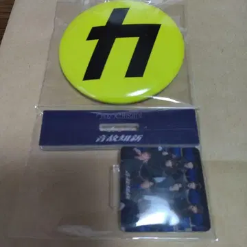 SnowMan 카리스마 맥스 캔뱃지 스탬프 2종 세트