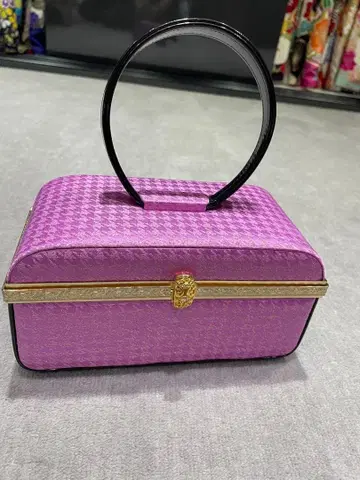 핑크색 일본 의류용 핸드백