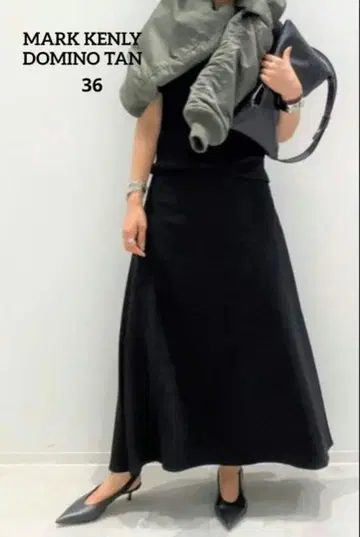 MARK KENLY DOMINO TAN 2020AW 블랙 스커트