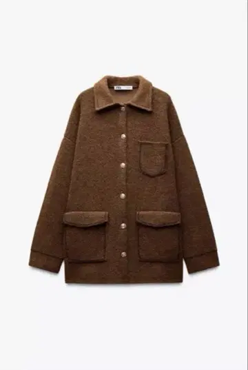 새상품급 [자라] 골드 버튼 니트 가디건 (미사용) 중고