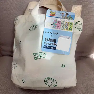 디즈니 토이스토리 페이스 타월 해피 백 시마무라