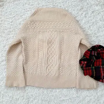 FRAMeWORK 해밀턴 아란 보틀넥 풀오버 내추럴