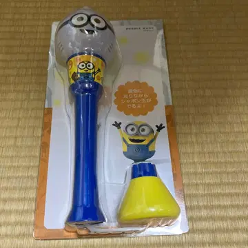새상품, 미개봉 미니언 빛나는 샤봉 비눗방울 제조기