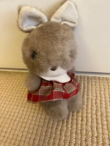 쇼와 레트로 산애로우 토끼 봉제 인형