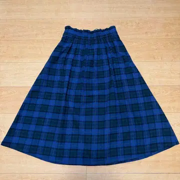 FONTANA GRANDE 체크 무늬 플레어 스커트