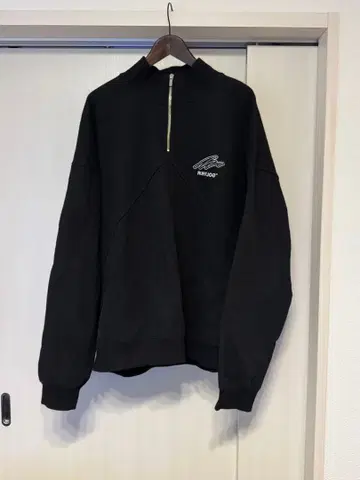 RUFFLOG 라프로그 하프 지퍼 맨투맨 XL