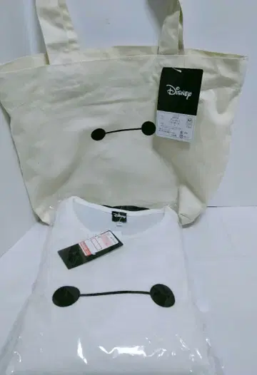 새상품 베이맥스 룸웨어 토트백 디즈니 L 사이즈 시마무라