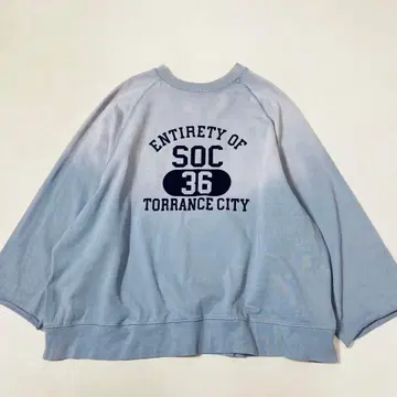 저널 스탠다드 레리움 별주 래글런 하프 슬리브 맨투맨