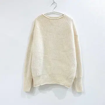 [컨디션 최상] 그린 라벨 릴랙싱 알파카 해밀턴 울 리브 니트