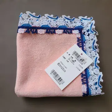 치카자와 레이스 타월 손수건 ANA 콜라보 핑크