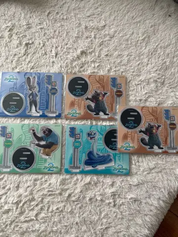 주토피아 제일복권 G상 5종 세트