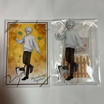 마네키네코 가을날의 풍경 쿠모카게츠 아크릴 스탠드 엽서