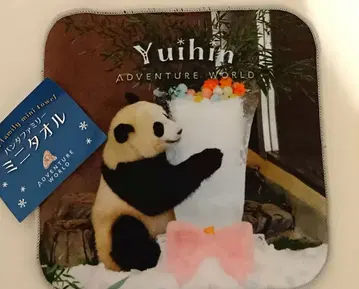 어드벤처 월드 팬더 미니 타월 유이힌
